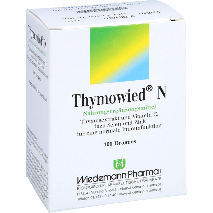 Thymowied N Dragees, 100 pc Tablettes