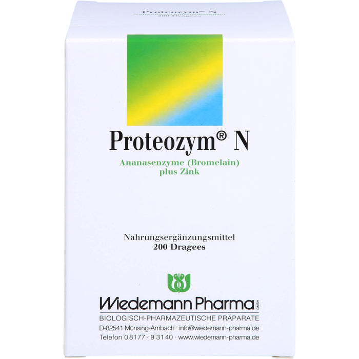 Proteozym N Dragees, 200 St. Tabletten