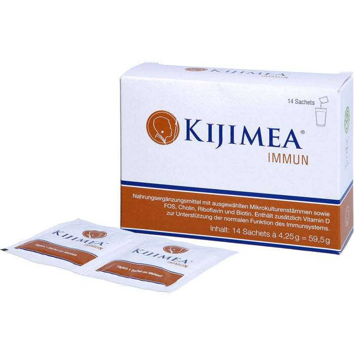 Kijimea Immun Pulver bei Grippe und grippalen Symptomen, 14 pcs. Sachets