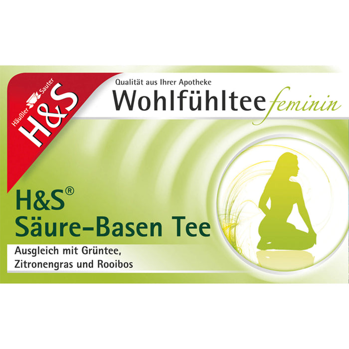 H&S Säure-Basen Tee Wohlfühltee feminin, 20 pc Sac filtrant