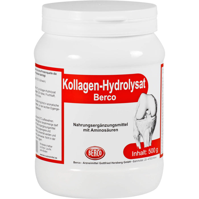 Kollagen-Hydrolysat Berco Pulver, 500 g Poudre