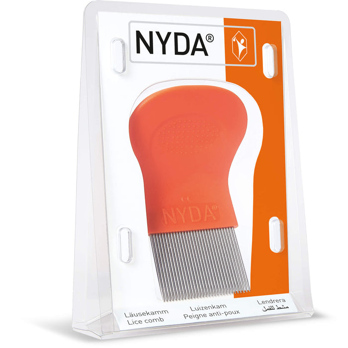 NYDA Läuse- und Nissenkamm Metall, 1 pcs. Comb