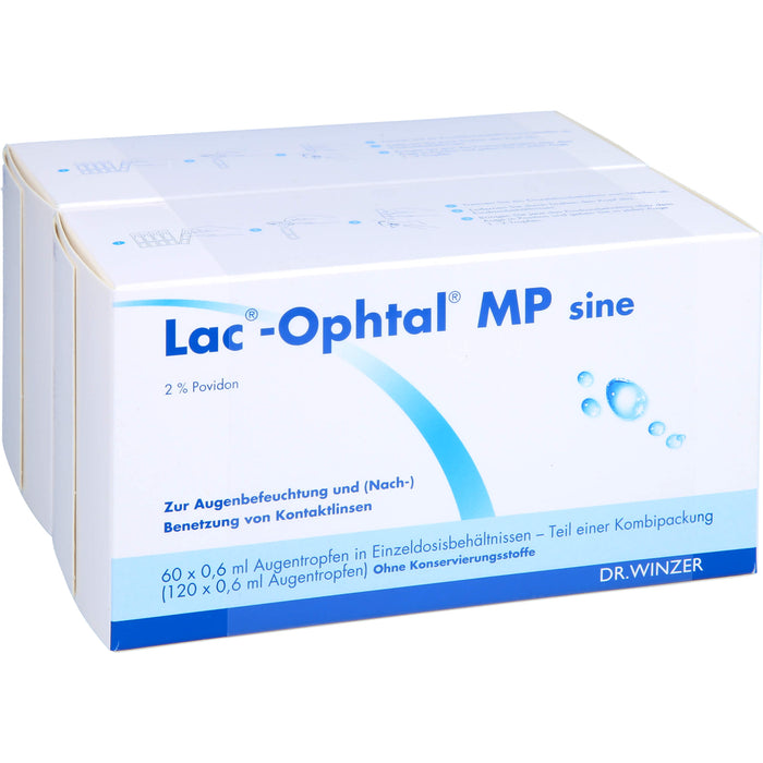 Lac-Ophtal MP sine Lösung, 120 pc Pipettes à dose unique