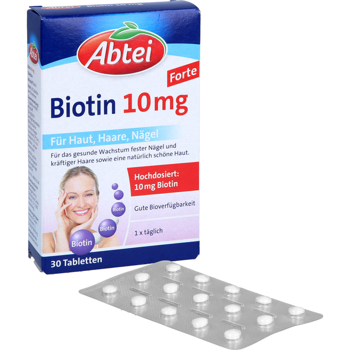 Abtei Biotin 10mg, 30 St. Tabletten