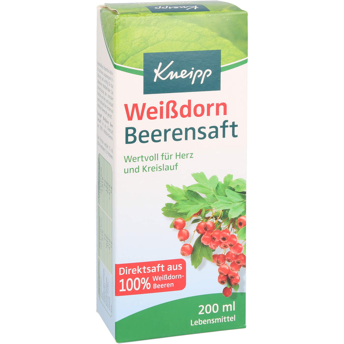 Kneipp Weißdorn Beerensaft für Herz und Kreislauf, 200 ml Solution