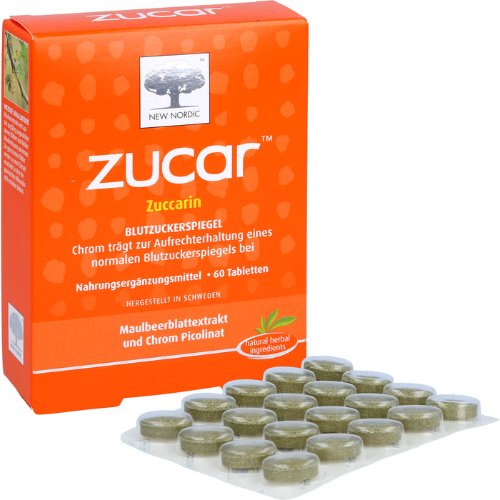 zucar Zuccarin Tabletten, 60 pc Tablettes