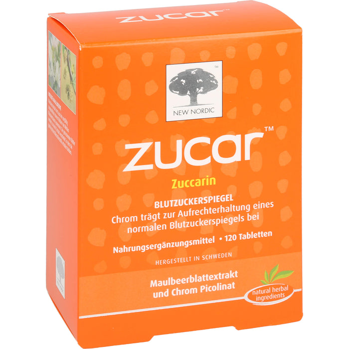 zucar Zuccarin Tabletten, 120 pc Tablettes