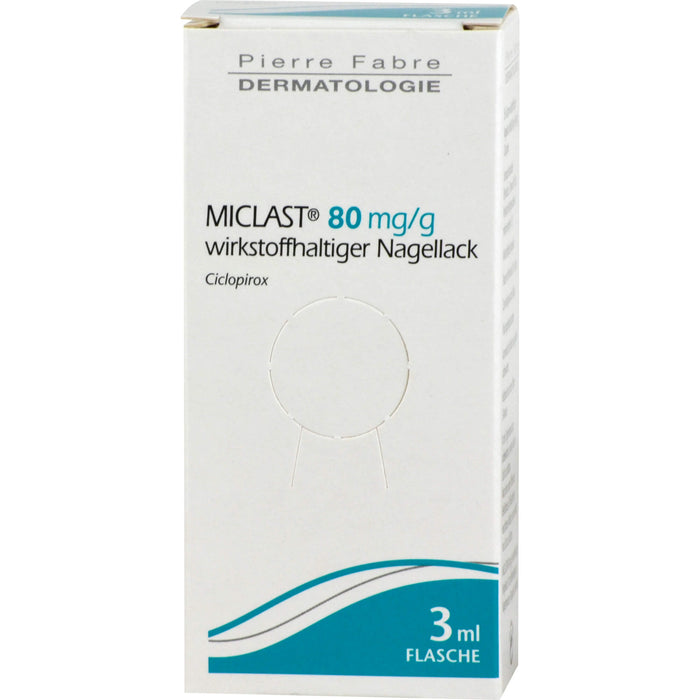 MICLAST 80 mg/g wirkstoffhaltiger Nagellack Reimport EurimPharm, 3 ml Lösung