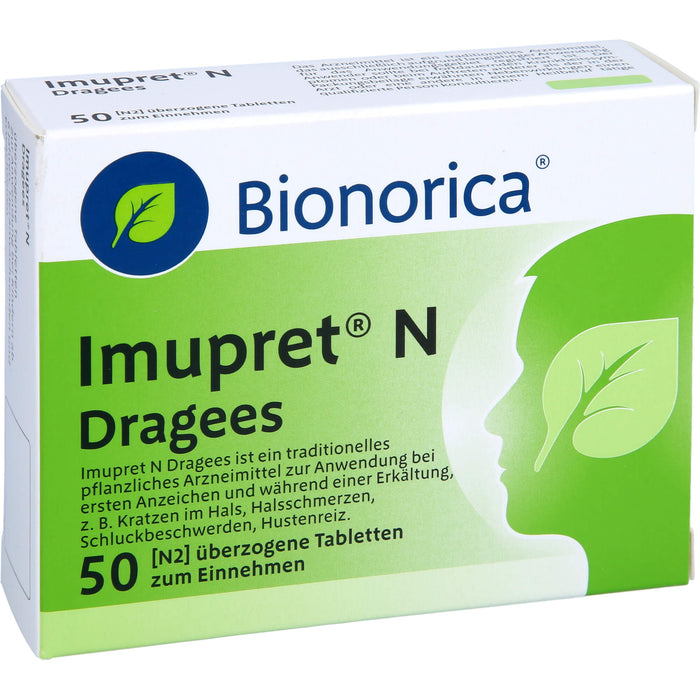 Imupret N Dragees, 50 pc Tablettes