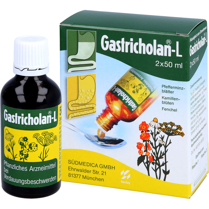 Gastricholan-L Mischung bei Verdauungsbeschwerden, 100 ml Solution