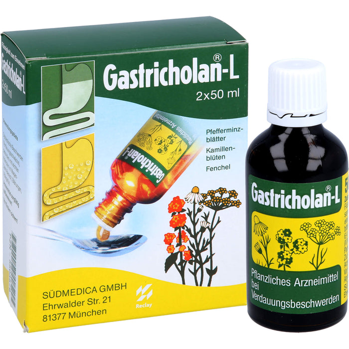 Gastricholan-L Mischung bei Verdauungsbeschwerden, 100 ml Solution