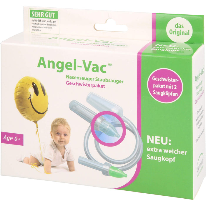 Angel-Vac Nasensauger Staubsauger Geschwisterpaket, 1 St. Nasensauger