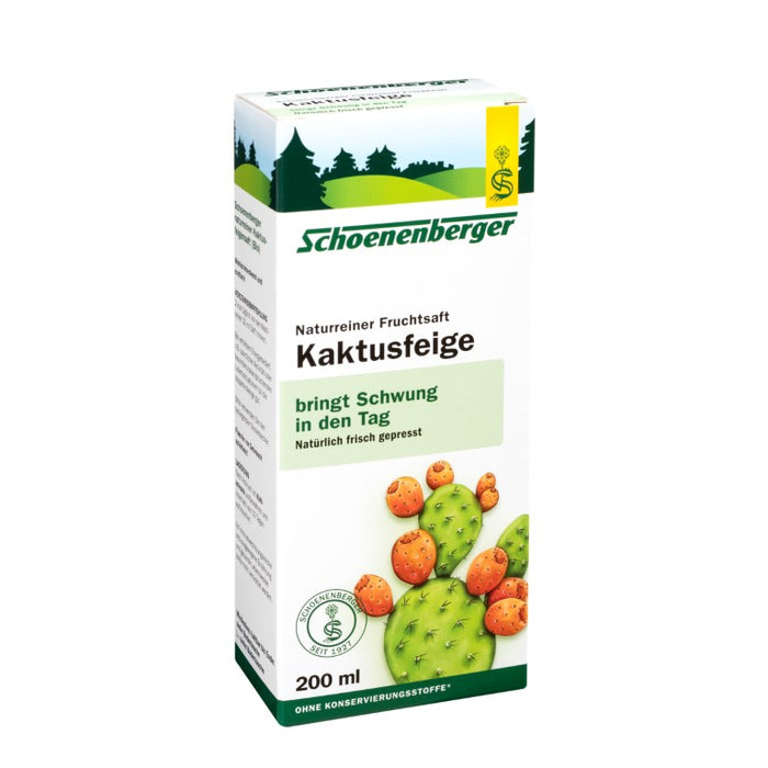 Schoenenberger Naturreiner Fruchtsaft Kaktusfeige, 200 ml Lösung