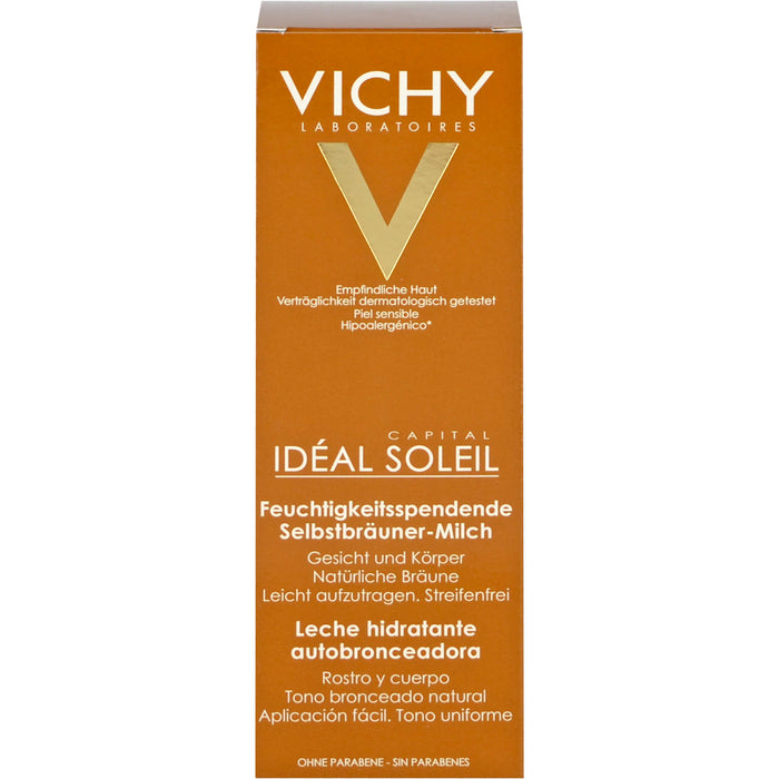 VICHY Idéal Soleil Selbstbräuner-Milch für empfindliche Haut, 100 ml Cream