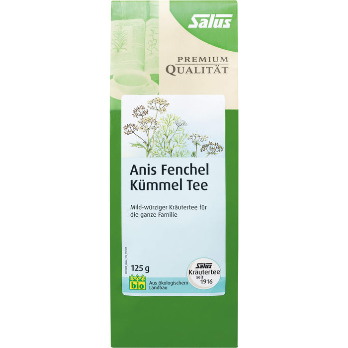 Salus Anis Fenchel Kümmel Tee, 125 g Thé