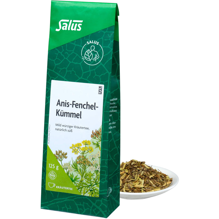 Salus Anis Fenchel Kümmel Tee, 125 g Tee