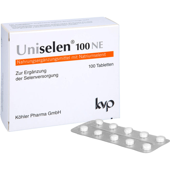 Uniselen 100 NE Tabletten zur Ergänzung der Selenversorgung, 100 pcs. Tablets