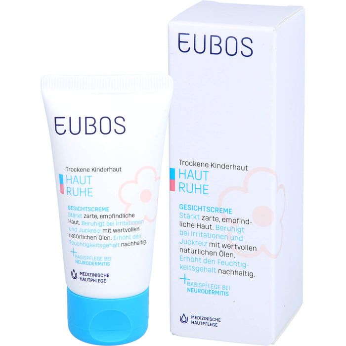 EUBOS Kinder HAUT RUHE Gesichtscreme, 30 ml Cream