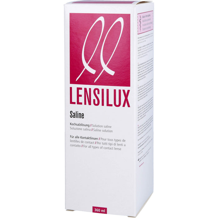 Lensilux Saline Kochsa Lsg, 360 ml LOE