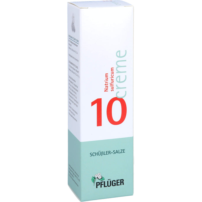 Biochemie Nr.10 Natrium sulfuricum Pflüger Creme, 75 g Cream