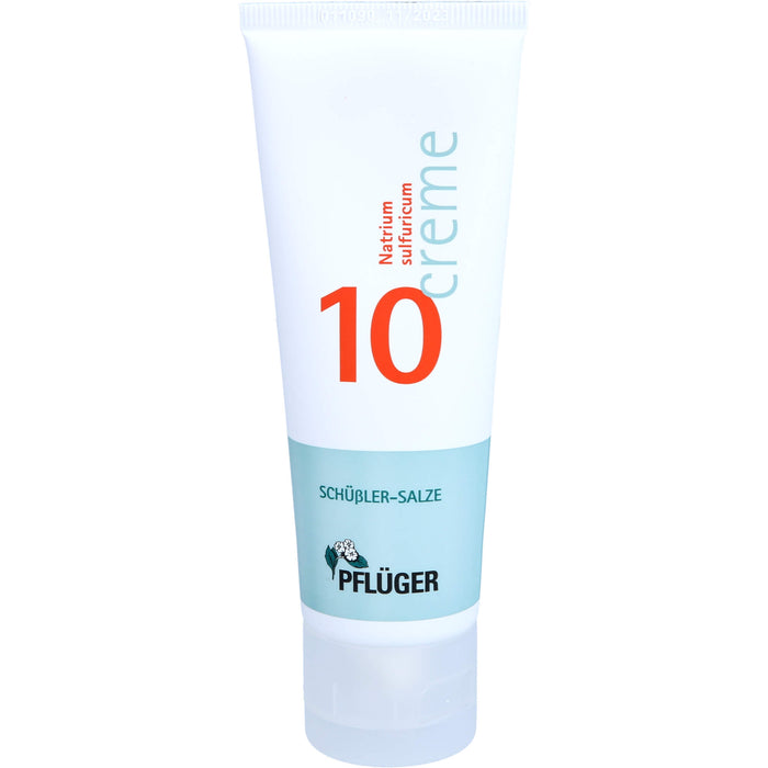 Biochemie Nr.10 Natrium sulfuricum Pflüger Creme, 75 g Creme