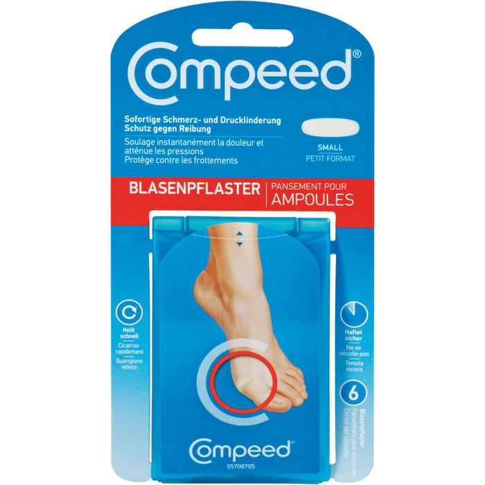 Compeed Blasenpflaster small, 6 pc Pansement