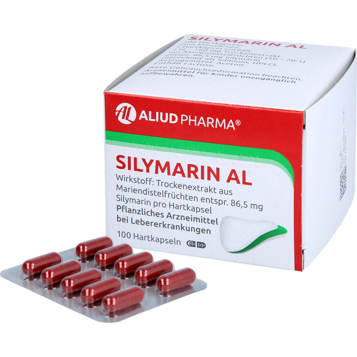 Silymarin AL Hartkapseln, 100 pc Capsules