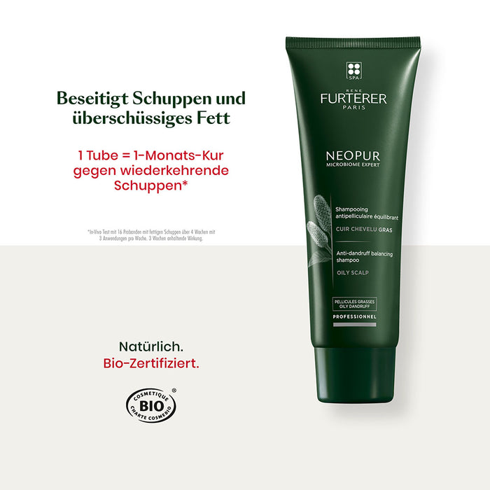 RENE FURTERER NEOPUR Ausgleichendes Anti-Schuppen Shampoo für trockene Schuppen & Kopfhaut - bei Schuppen, 150 ml Shampoo