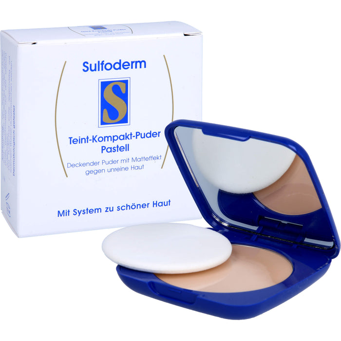 Sulfoderm S Teint-Kompakt-Puder pastell, 10 g Poudre