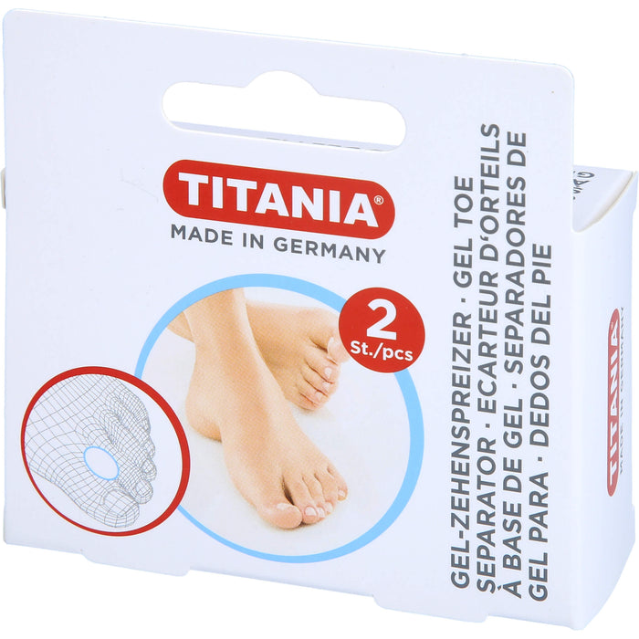 Zehenspreizer aus Gel TITANIA, 2 St