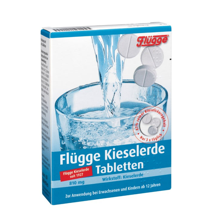 Flügge Kieselerde Tabletten, 60 pc Tablettes