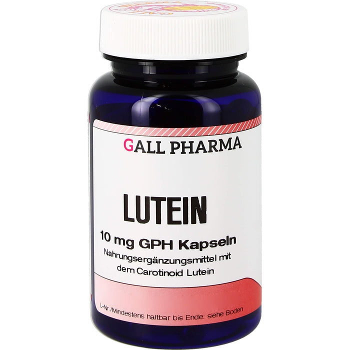 GALL PHARMA Lutein 10 mg GPH Kapseln, 90 pcs. Capsules