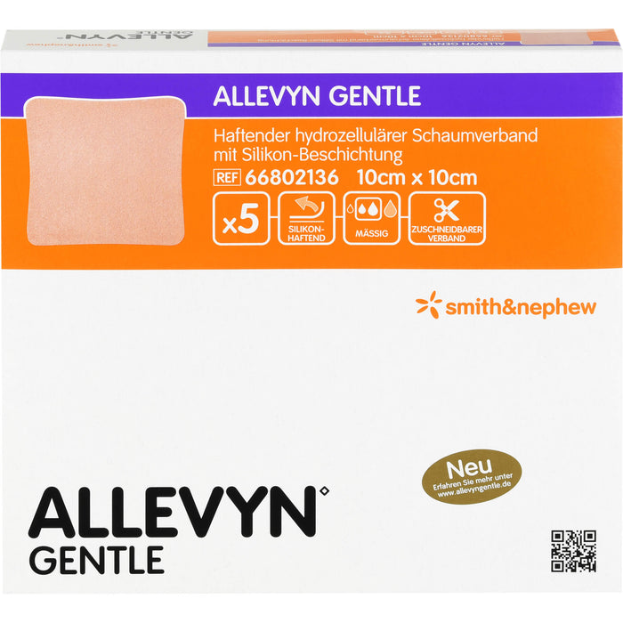 Allevyn Gentle 10cmx10cm, 5 St VER