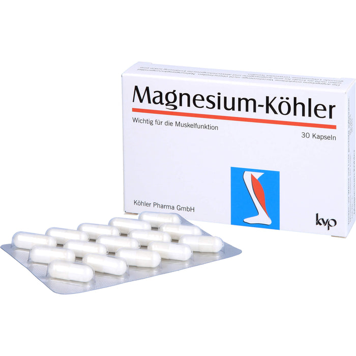 Magnesium-Köhler Kapseln, 30 pcs. Capsules