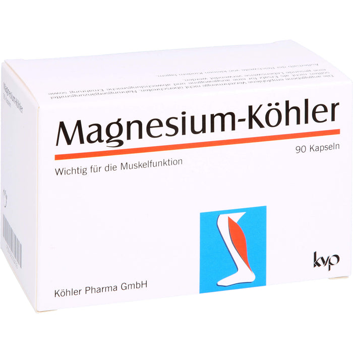 Magnesium-Köhler Kapseln, 90 St. Kapseln