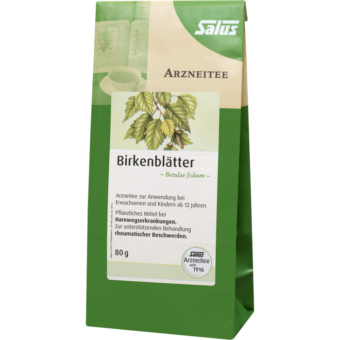 Salus Birkenblätter Arzneitee, 80 g Thé