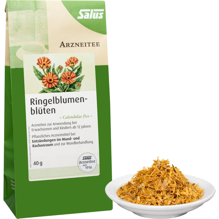 Ringelblumenblüten Arzneitee Calend.flos bio Salus, 40 g TEE