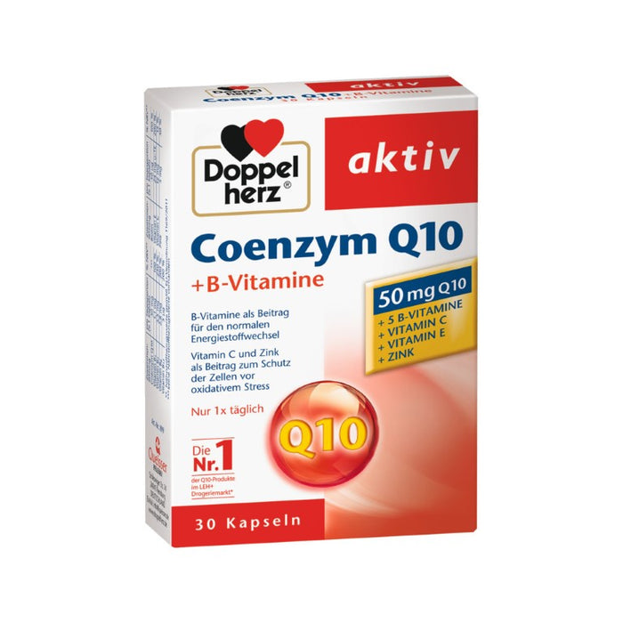 Doppelherz Coenzym Q10 + B-Vitamine, 30 St KAP