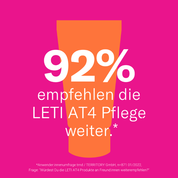 LETI AT4 Windelcreme - Akut-Pflege für den Windelbereich sowie bei wunder oder empfindlicher Haut, 75 g Crème