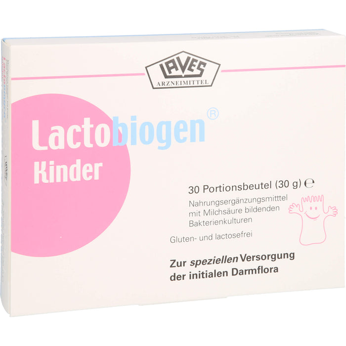 Lactobiogen Kinder Portionsbeutel, 30 pc Sachets