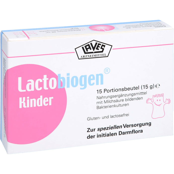 Lactobiogen Kinder Portionsbeutel, 15 St. Beutel