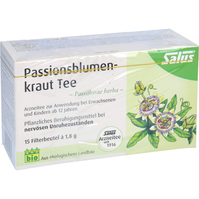 Salus Passionsblumenkraut Tee, 15 pc Sac filtrant