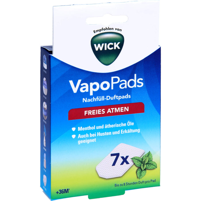 WICK VapoPads Menthol Nachfüll-Duftpads, 1 St. Packung