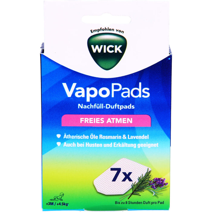 WICK VapoPads Baby Nachfüll-Duftpads Angenehmer Duft und ruhiger Schlaf, 1 pcs. Pack