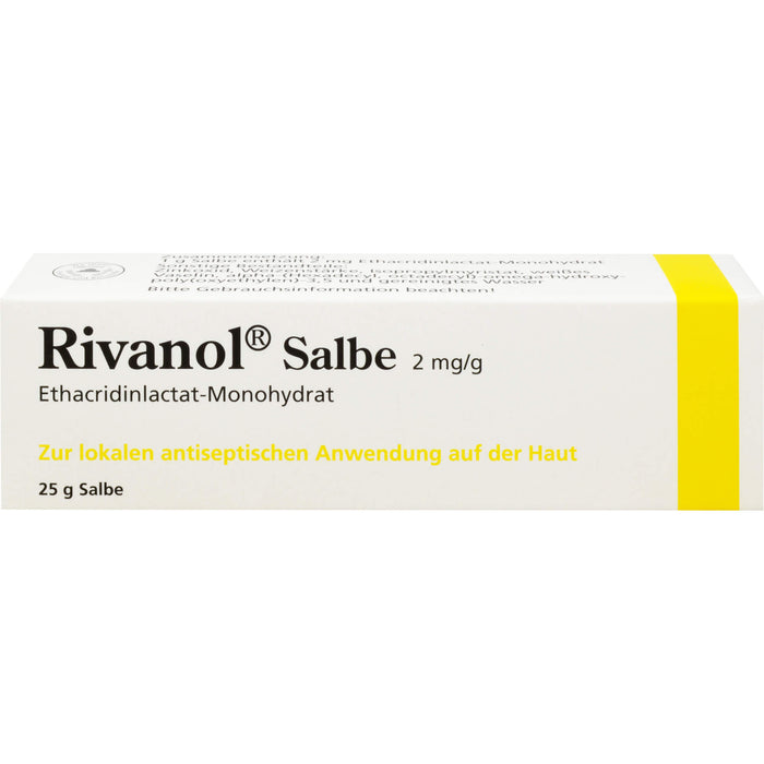 Rivanol Salbe 2 mg/g zur Keimminderung auf der Haut, 25 g Ointment