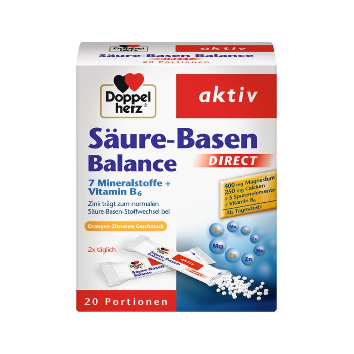 Doppelherz Säure-Basen Balance direct Beutel, 20 pcs. Sachets