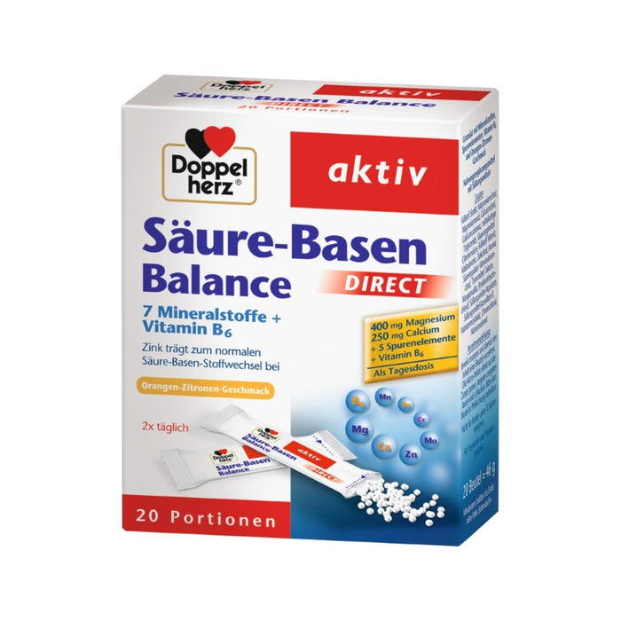 Doppelherz Säure-Basen Balance direct, 20 St. Beutel