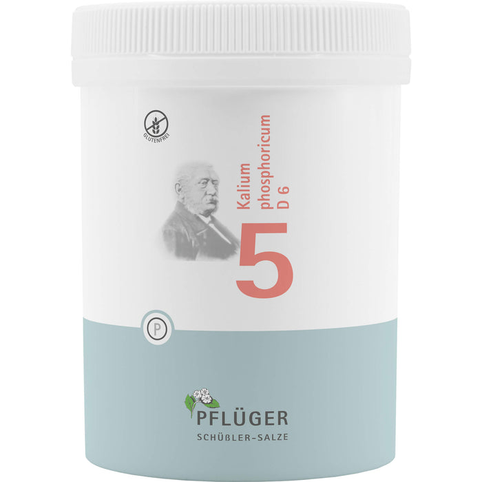 PFLÜGER Biochemie 5 Kalium phosphoricum D 6 Tabletten, 1000 pcs. Tablets