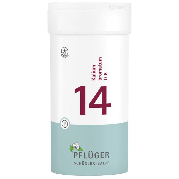 PFLÜGER Schüßler-Salze 14 Kalium bromatum D 6 Tabletten, 400 pcs. Tablets