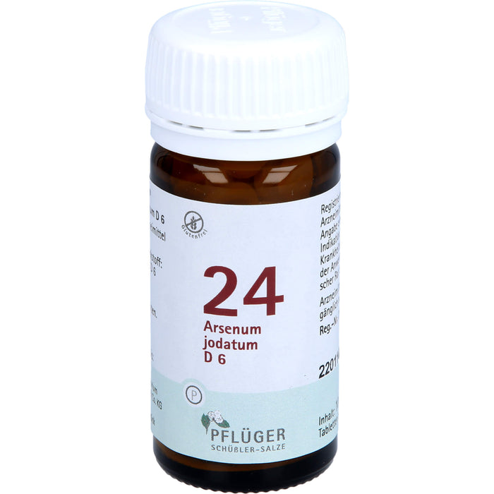 PFLÜGER Biochemie 24 Arsenum jodatum D6 Tabletten, 100 St. Tabletten